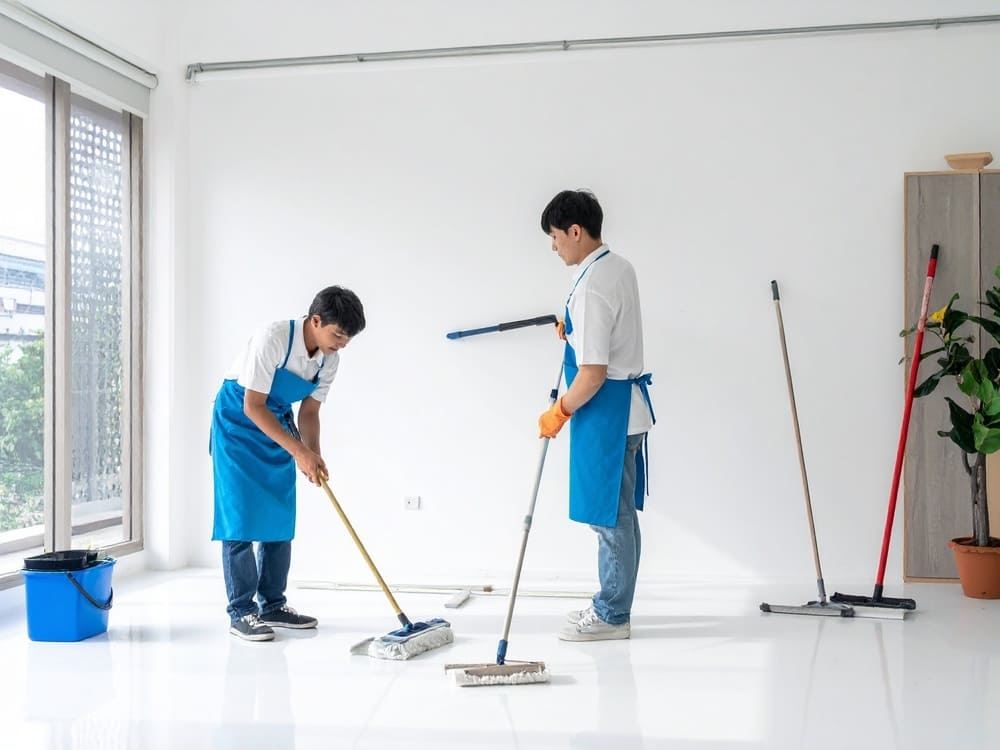 台中裝潢清潔 – 套房裝潢後細清案例(圖一)